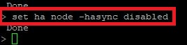 Netscaler Update set ha node -hasync disabled