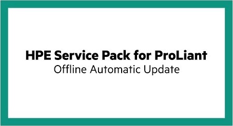 Hewlett Packard Enterprise Service Pack for ProLiant